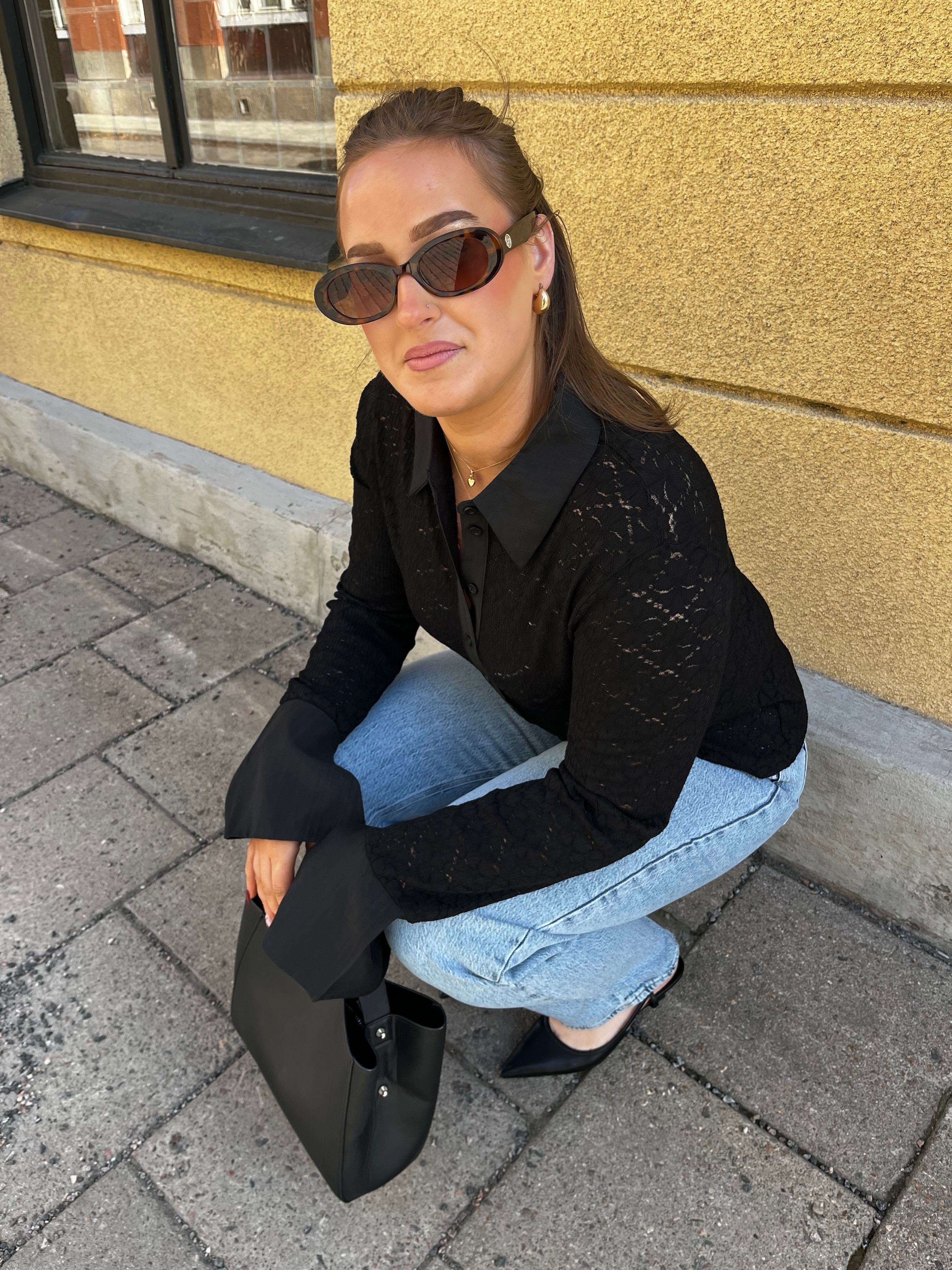 OBJKAIA Shirt - Black